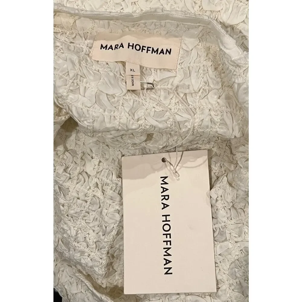 NWT Mara Hoffman Sloan Textured Sleeveless Column Midi-Dress Size XL - Picture 11 of 16